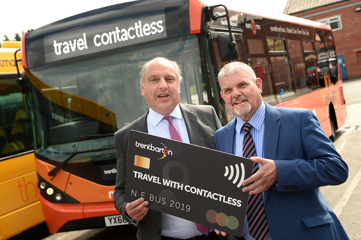 UK-first as trentbarton leads with contactless